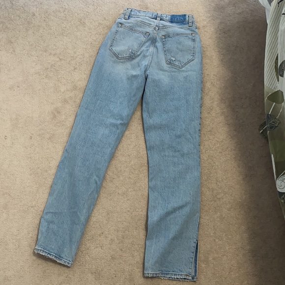 Abercrombie CURVE HIGH RISE jeans size 25 - Picture 4 of 5